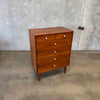 Mid Century Modern Highboy Dresser by Kipp Stewart for Drexel Declaration