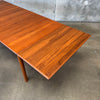 Danish Modern Teak Draw Leaf Dining Table