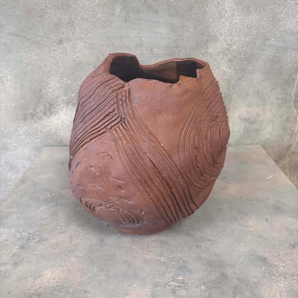 Chizuko "Kitty" Ando Studio Pottery Large Vase 1926