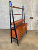 Mid Century Swedish Bookcase Wall Unit 1950s