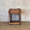 Imperial Monk Desk Circa 1930 Monterey Style - Mahogany