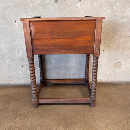 Imperial Monk Desk Circa 1930 Monterey Style - Mahogany