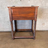 Imperial Monk Desk Circa 1930 Monterey Style - Mahogany