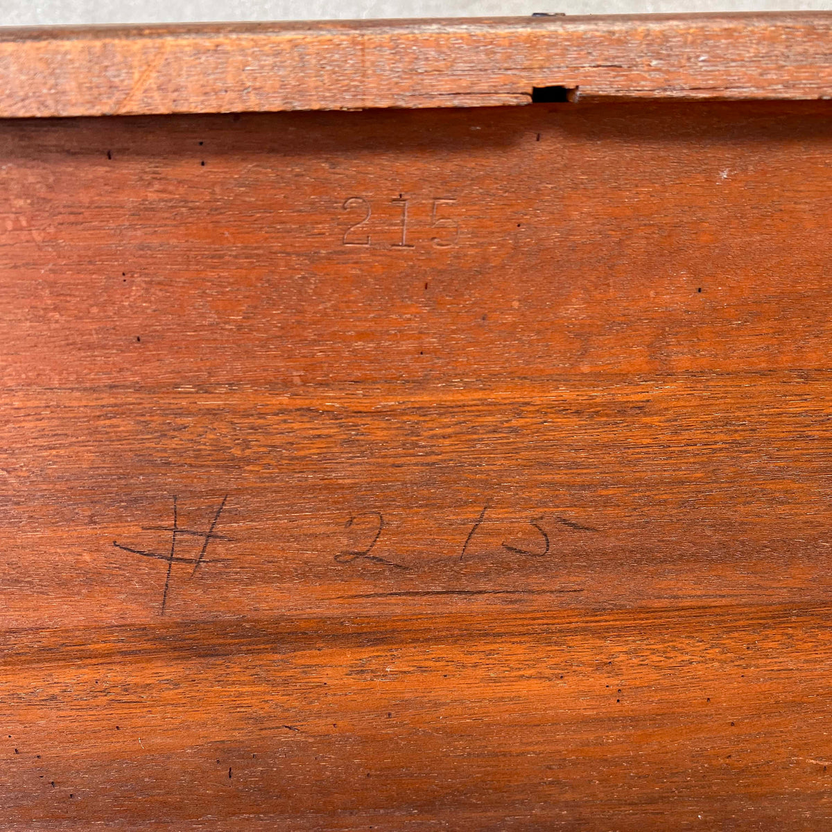 Imperial Monk Desk Circa 1930 Monterey Style - Mahogany