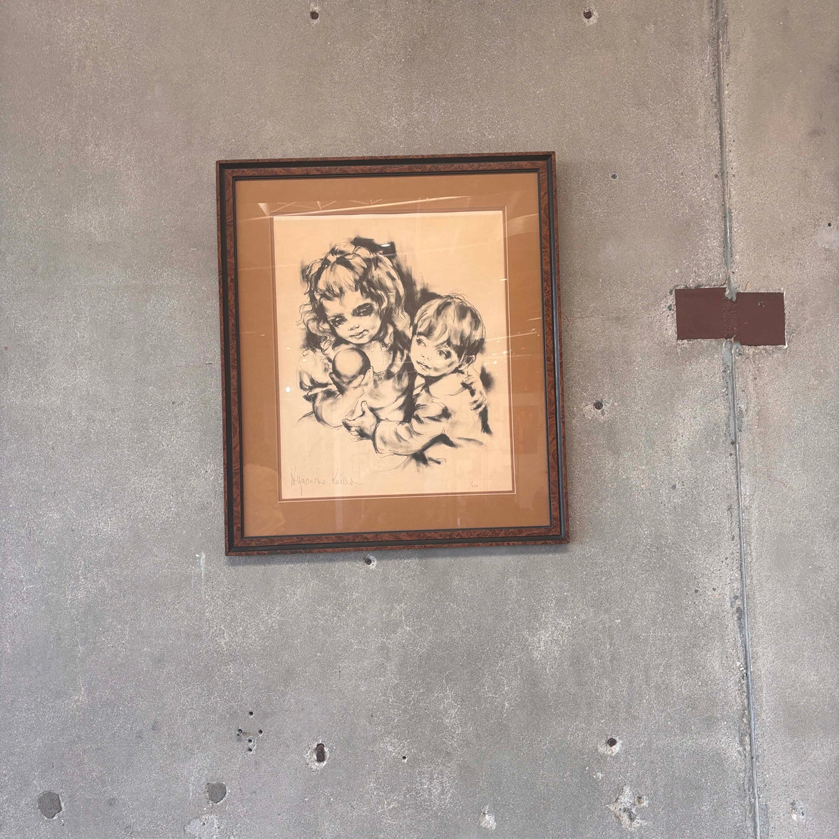 Vintage Artwork Signed + Numbered by Hyacinthe Kuller