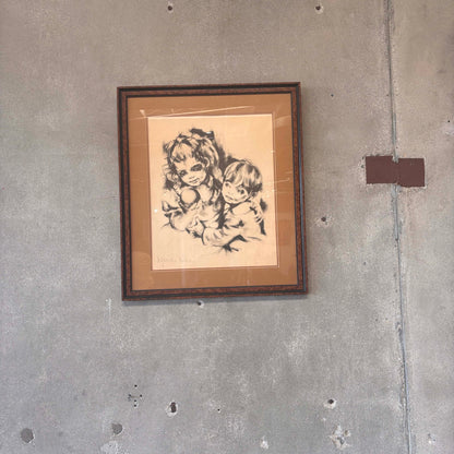 Vintage Artwork Signed + Numbered by Hyacinthe Kuller