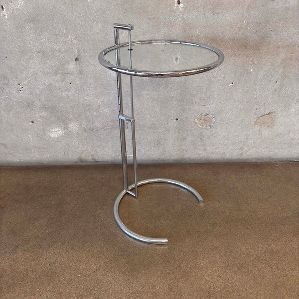 Vintage Mid Century Modern Adjustable Table Design by Eileen Gray