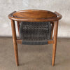 Solid Wood Side Chair w/ Rope Braided