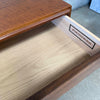 Maurice Villency Mid Century Modern Walnut & Brass 12-Drawer Dresser