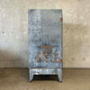 Vintage Dohrmann Hotel Supply Industrial Galvanized Steel Cabinet c. 1930-40s