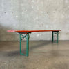 Beer Garden Table w/ Folding Benches