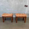 Pair of Ottomans