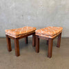 Pair of Ottomans