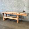 Vintage Shop Smith Carpenter's Wood Working Work Bench