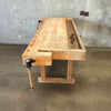 Vintage Shop Smith Carpenter's Wood Working Work Bench