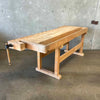 Vintage Shop Smith Carpenter's Wood Working Work Bench