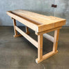 Vintage Shop Smith Carpenter's Wood Working Work Bench