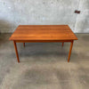 Danish Teak Draw Leaf Dining Table