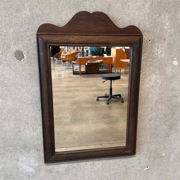 1930s Monterey Style Mahogany Mirror