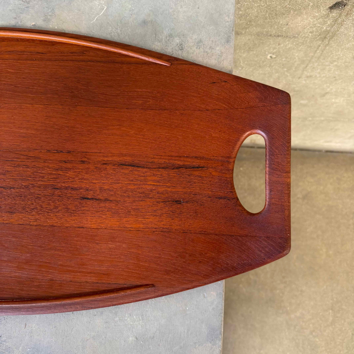 Mid Century Modern Teak Serving Tray #803 by Dansk Denmark