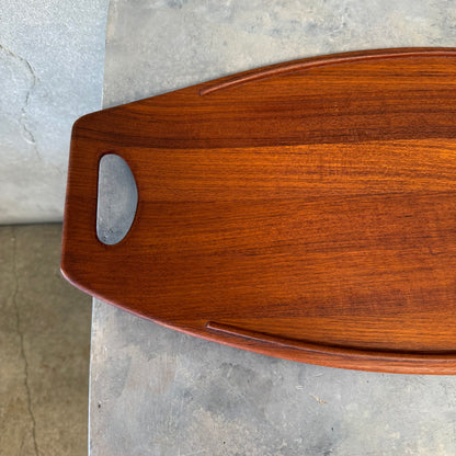 Mid Century Modern Teak Serving Tray #802 by Dansk Denmark