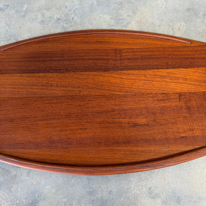 Mid Century Modern Teak Serving Tray #802 by Dansk Denmark