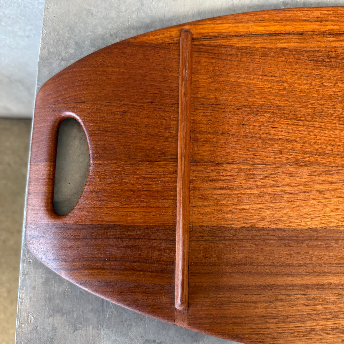 Mid Century Modern Teak Serving Tray #802 by Dansk Denmark