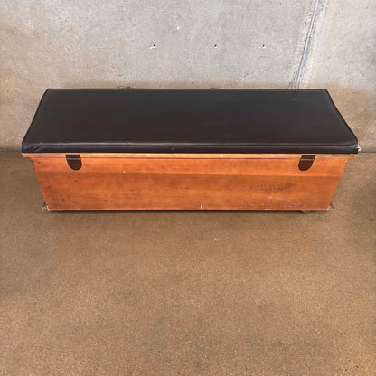 Vintage Cedar/Walnut Blanket Chest By Lane - Lock Disabled / As Is