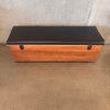 Vintage Cedar/Walnut Blanket Chest By Lane - Lock Disabled / As Is