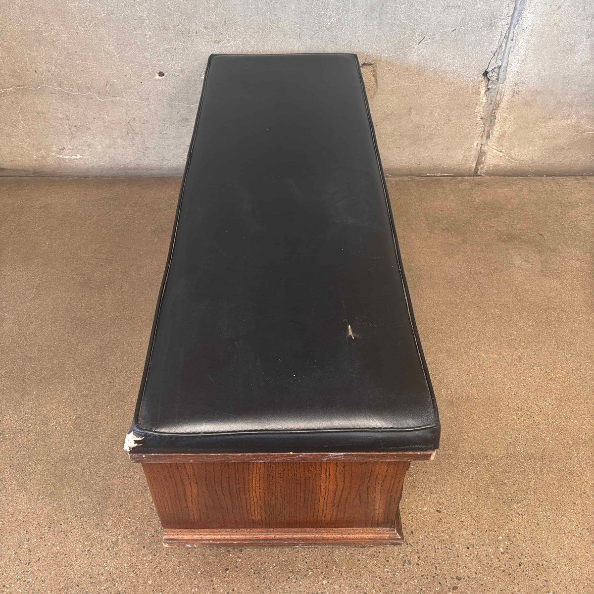 Vintage Cedar/Walnut Blanket Chest By Lane - Lock Disabled / As Is