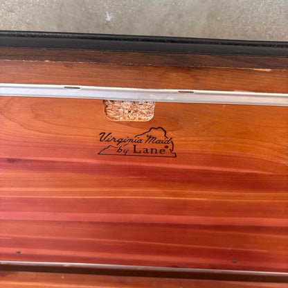 Vintage Cedar/Walnut Blanket Chest By Lane - Lock Disabled / As Is