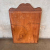 1930s Monterey Style Mahogany Mirror