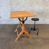 Vintage Adjustable Drafting Table c. 1960's - 70's