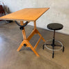 Vintage Adjustable Drafting Table c. 1960's - 70's