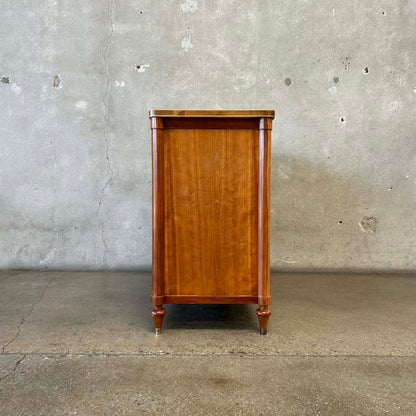 Mid Century Modern Natural Classic Cherry Wood Cabinet
