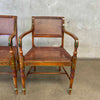 Century Furniture Co. Caned Arm Chairs