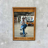 Vintage Drexel Wood Frame Wall Mirror