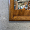 Vintage Drexel Wood Frame Wall Mirror