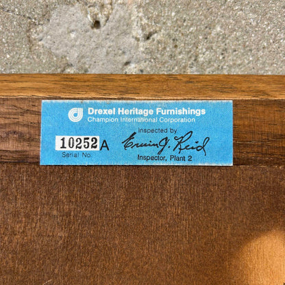 Vintage Drexel Wood Frame Wall Mirror
