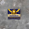 Vintage French Tin Lottery Sign