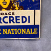 Vintage French Tin Lottery Sign