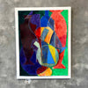 1980's Tom Holland Mixed Media Painting