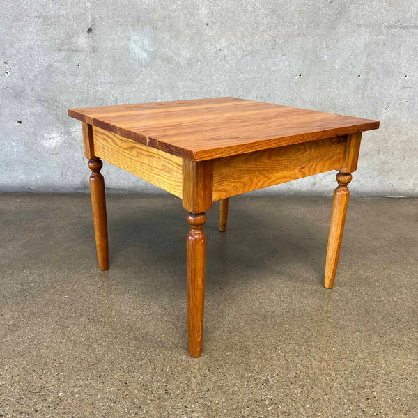 Studio Made Solid Oak Side Table