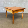 Studio Made Solid Oak Side Table