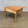 Studio Made Solid Oak Side Table