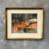 1970's Anton Weiss Watercolor in Frame