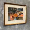 1970's Anton Weiss Watercolor in Frame