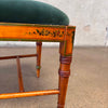 1920's American Made Dining Table With 6 Chairs