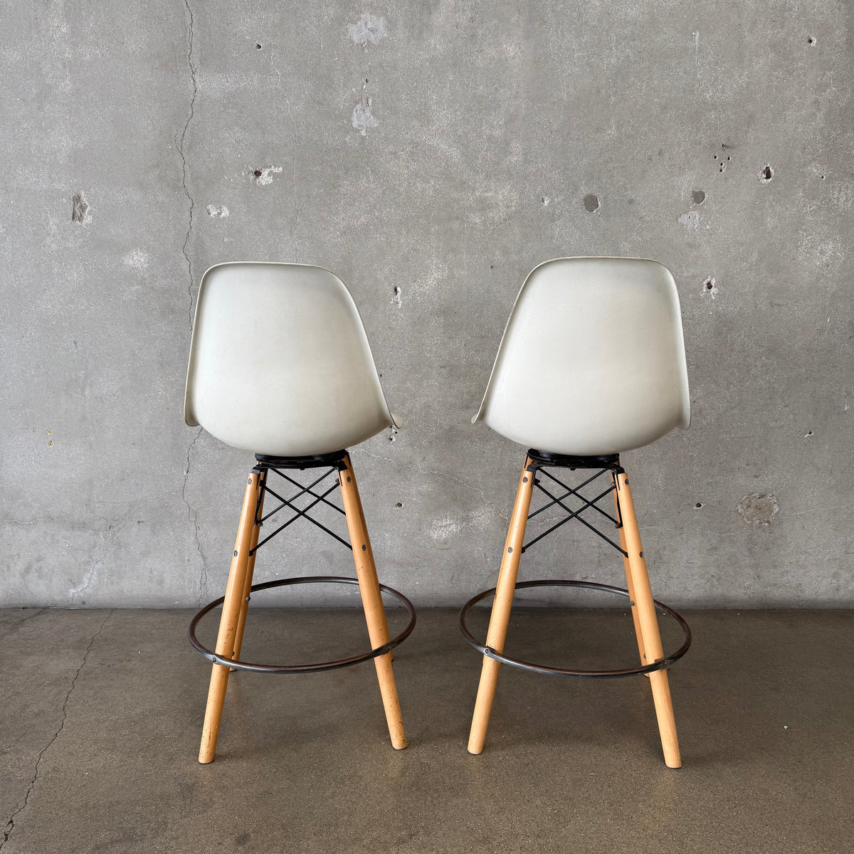 Pair of Vintage Herman Miller Eiffel Barstools