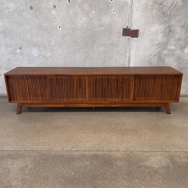 Newburry TV Console Acacia Wood
